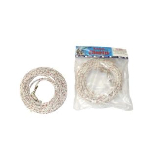 Laço Poliester 11mm Torcido 10 Mts. Cowboy Cores Branco ou Ouro