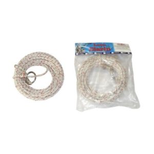 Laço Poliester 11mm Torcido 15 Mts. Cowboy Cores Branco ou Ouro