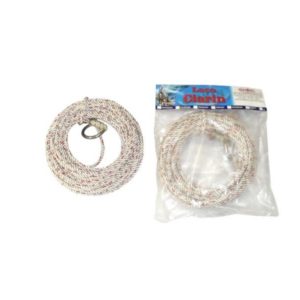 Laço Poliester 11mm Torcido 20 Mts. Cowboy Cores Branco ou Ouro