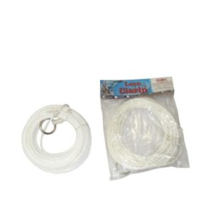 Laço Polipropileno 10mm Branco Torcido Macio Ciarin 10 Mts.