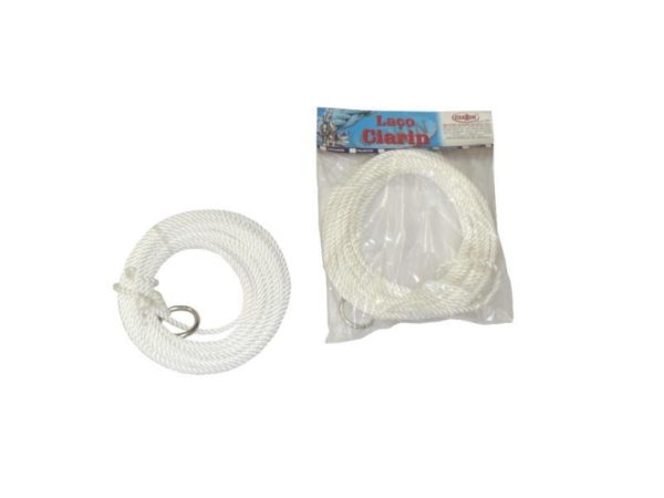 Laço Polipropileno 10mm Branco Torcido Macio Ciarin 12 Mts.