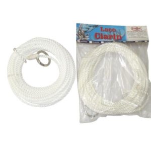 Laço Polipropileno 10mm Branco Torcido Macio Ciarin 15 Mts.