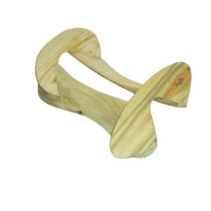 Armação de Madeira para Lombilho Traseira de Sela 15 polegada  375mm