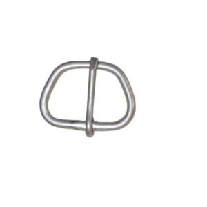 Fivela de Metal Niquelada para Barrigueira de Lã 032 65mm 2.1/2 Polegadas