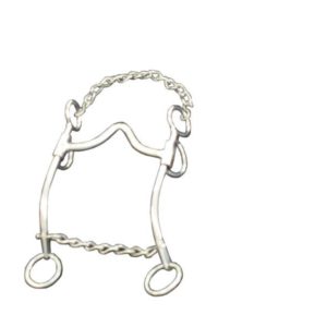 Freio de Aço Inox Gaucho com Bocal Alto