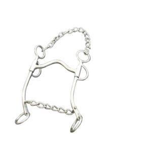 Freio de Aço Inox Gaucho com Bocal Baixo