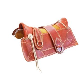 Arreio Cutiano JC com Meia Argola de Metal com Travessao