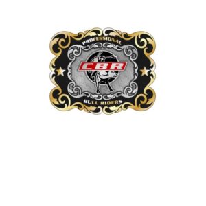 Fivela Cowboy 14364 CBR Quadrada/Cor Professional Florada