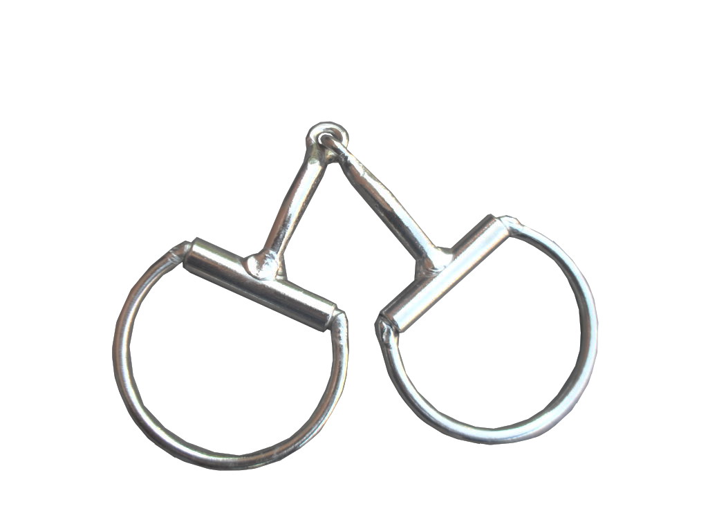 Cód 1526 Bridão de ferro modelo D Simples com Protetor