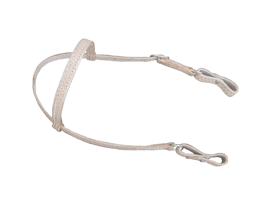 Cód 589 Cabeçada de Couro 22mm com Argola de Ferro