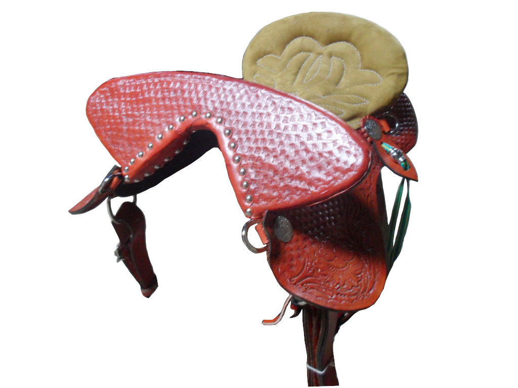 Cód 1178 Arreio Lombilho para Doma Completo Couro Acento Sela (2)