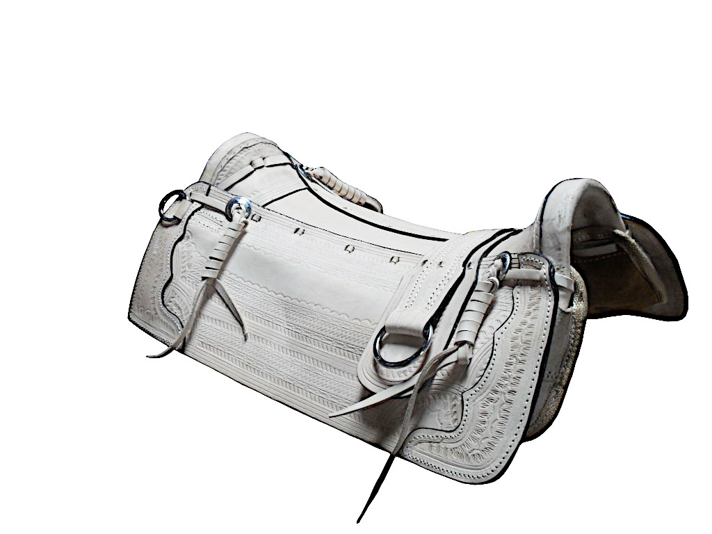 Cód 2552 Arreio Carumbe Especial com argola inox com Suador de Vaqueta