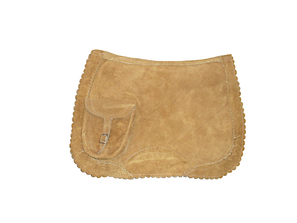Cód 2742 Baldrana de Camurça Crioula com bolso com detalhe lateral 1
